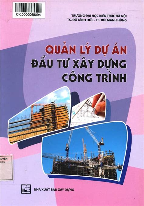 Quản lý dự án đầu tư xây dựng công trình Giáo trình PDF Thư Viện Sách