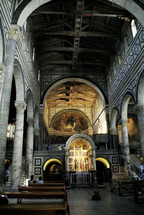 Florenz San Miniato Al Monte Hauptschiff Center Nave A Photo On