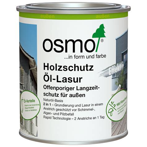 Osmo Holzschutz L Lasur Effekt Au Enfarbe Farbe Holz Kunz De