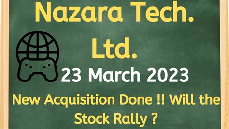 Nazara Technologies Share News Nazara Technologies Share Analysis