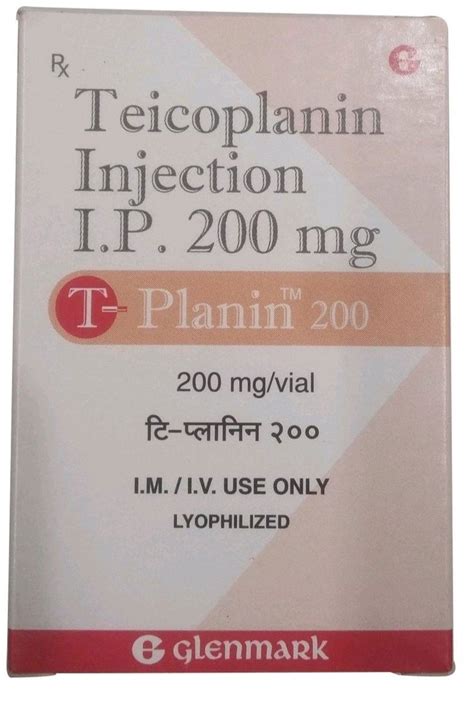 Teicoplanin Injection 200 Mg At Best Price In India