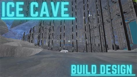 Ark Official Pvp Ice Cave Crouch Wall Build Design The Island