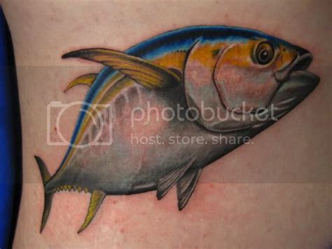 RJ's Yellowfin Tuna Tattoo | Bloodydecks