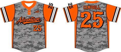 Advantage Custom Camo Baseball Jerseys - Custom Baseball Jerseys .com ...