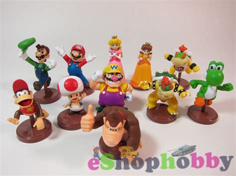 Furuta Choco Egg Super Mario Series Character Mini Figure Set Of Pcs