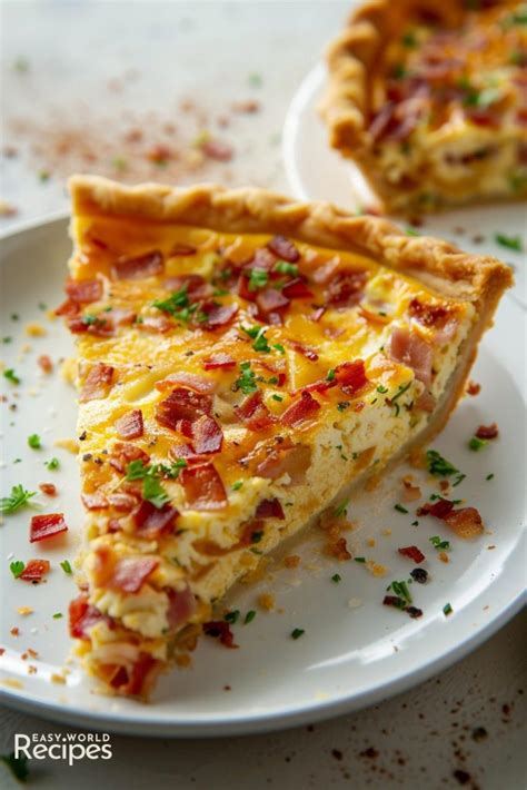 Authentic French Quiche Lorraine Recipe Easyworldrecipes