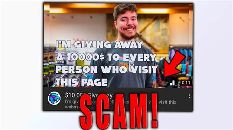 Mrbeast Imposter Scamming People With Youtube Ads Heres How Youtube