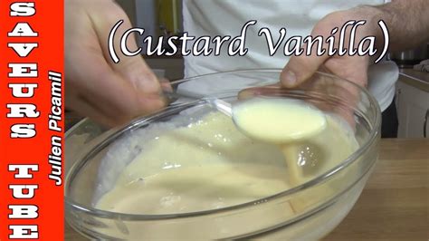 How To Make A Vanilla Custard Delicious Quick And Easy To Make With The French Baker Tv Chef