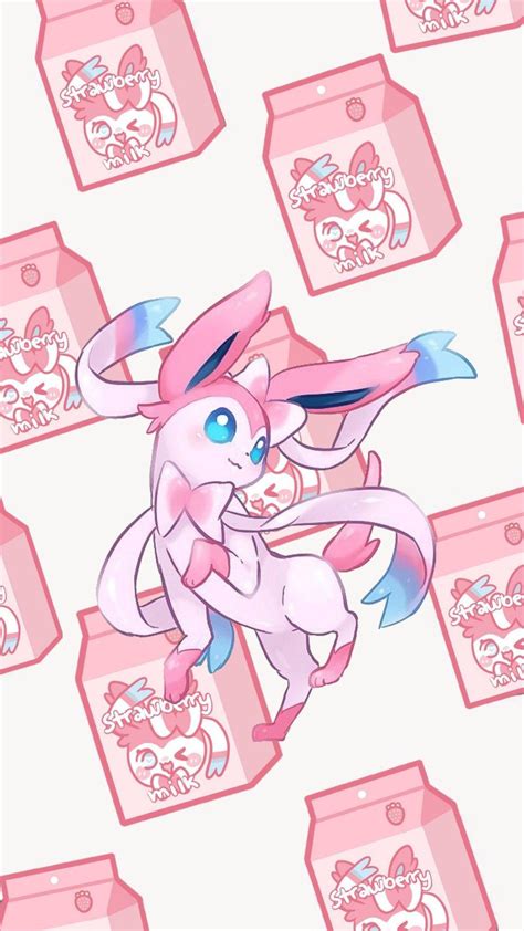 Cute Sylveon Wallpapers Top Free Cute Sylveon Backgrounds Wallpaperaccess