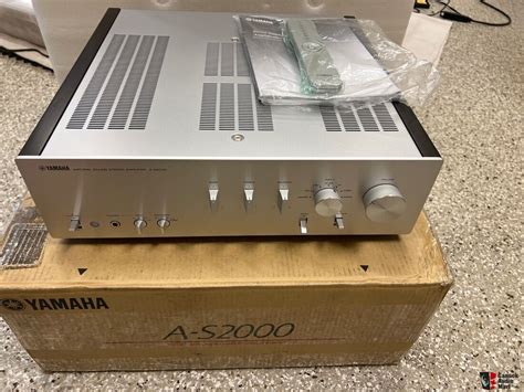 Yamaha A S2000 Amplifier Silver Faceplate Photo 4584557 Canuck