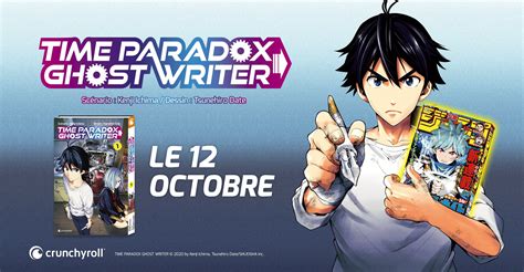 Avis Manga Time Paradox Ghostwriter Tome 1 Breakforbuzz