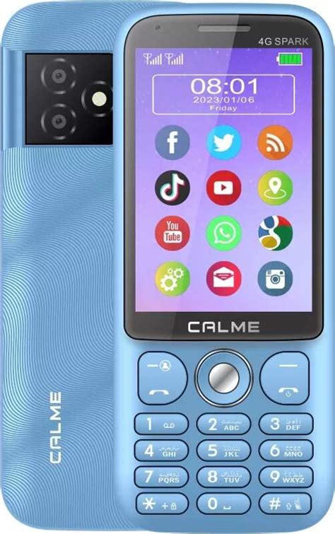 Calme G Spark Touch Type Light Blue Pakmobizone Buy Mobile