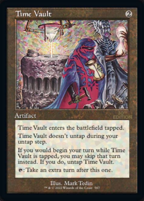 Time Vault · 30th Anniversary Edition 30a 567 · Scryfall Magic The