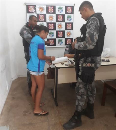 Mulher De Traficante Presa Pela Rotam Acusada De Tr Fico De Drogas