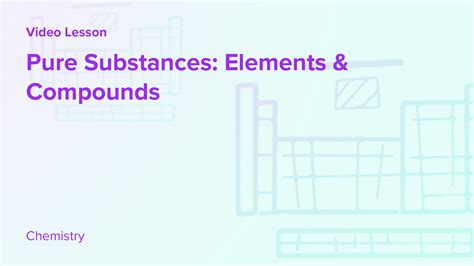 Pure Substances: Elements & Compounds - CENTURY