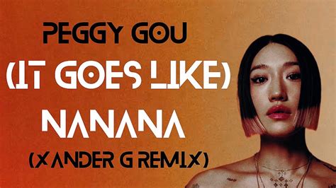 Peggy Gou It Goes Like Nanana Xander G Remix Youtube Music