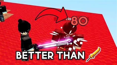 Void Sword Is Better Than Rageblade Roblox Bedwars Youtube