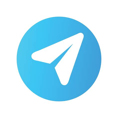 telegram logo   blue background white paper airplane