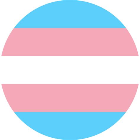 Printable Country Flag Of Transgender Pride Circle Vector Country