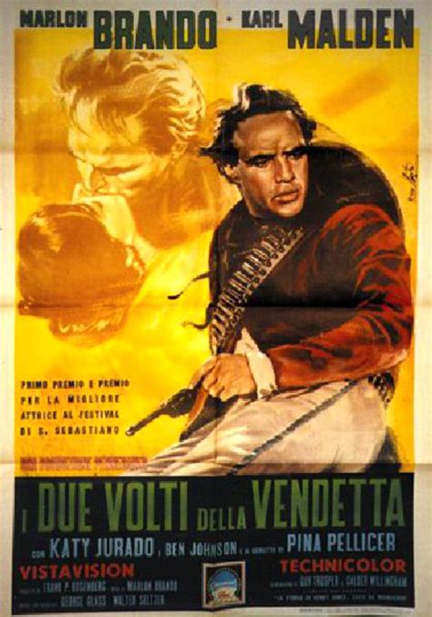 One Eyed Jacks Original 1964 Italian Due Foglio Movie Poster