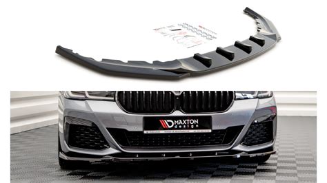 Front Splitter V2 Bmw 5 G30 Facelift M Pack Gloss Black Spoilering