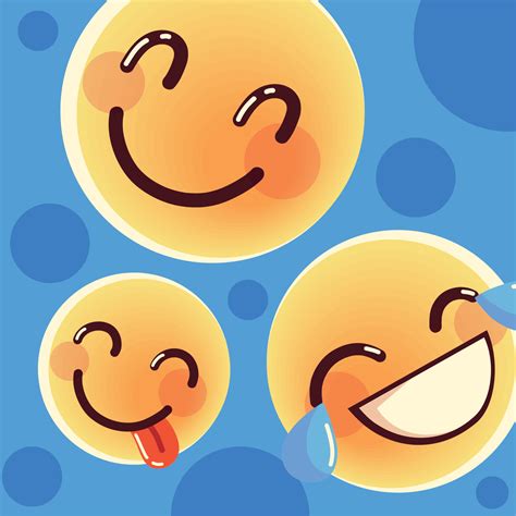 funny emoticons faces 11209412 Vector Art at Vecteezy