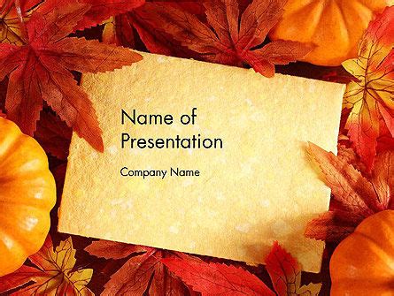 Thanksgiving PowerPoint Templates and Google Slides Themes, Backgrounds ...