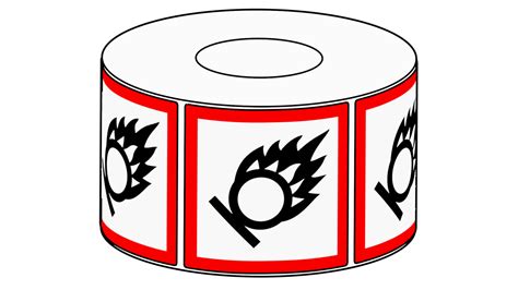 Ghs Oxidizers Label Thermal Labels