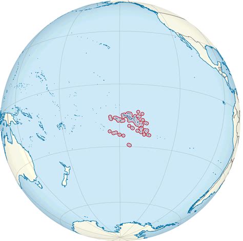 French Polynesia Map