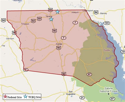 Superfund Sites in Shelby County - Texas Commission on Environmental ...