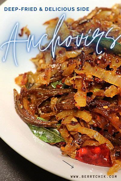 Spicy Anchovies Sambal Srilankan Recipe Berrychik Recipe