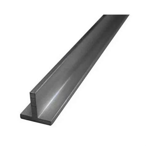 Mild Steel MS T Angle Thickness 6 Mm Size 19x19 Inch To 50x50 Inch