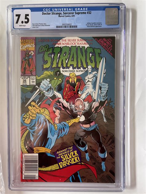 Dr Strange Sorcerer Supreme Cgc Newsstand Nox Origin