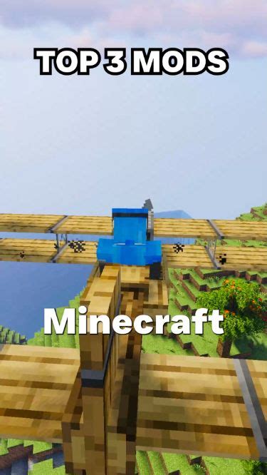 Minecraft Top 3 Minecraft Mods | Amazing minecraft, Easy minecraft ...