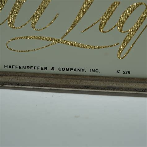 Haffenreffer Private Stock Malt Liquor RPG Sign At Breweriana