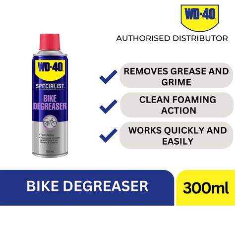 WD 40 Bike Degreaser 300ml Lazada Singapore