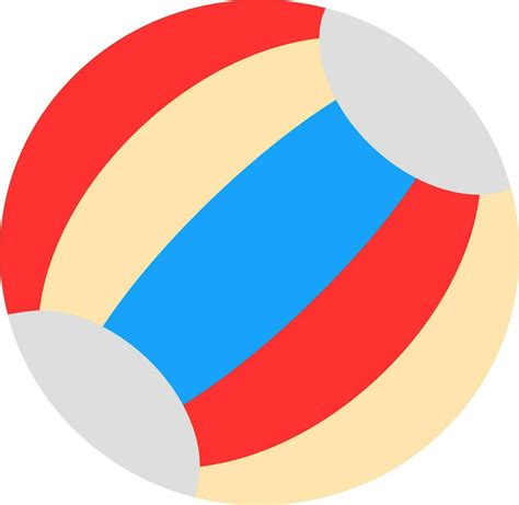 Beach Ball Vector Icon Design Vector Art At Vecteezy