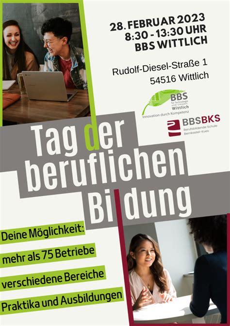 Tag Der Beruflichen Bildung 2023 INFORMATIONEN BBS Wittlich