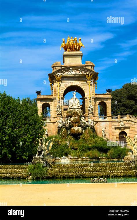 Citadel Park In Barcelona Spain Stock Photo Alamy