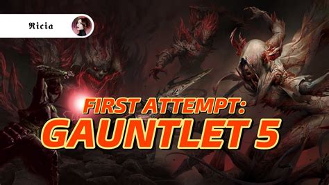 Helliquary Gauntlet Inferno V First Clear Attempt Diablo Immortal