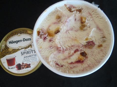 Davids Ice Cream Reviews Häagen Dazs Amaretto Black Cherry Almond