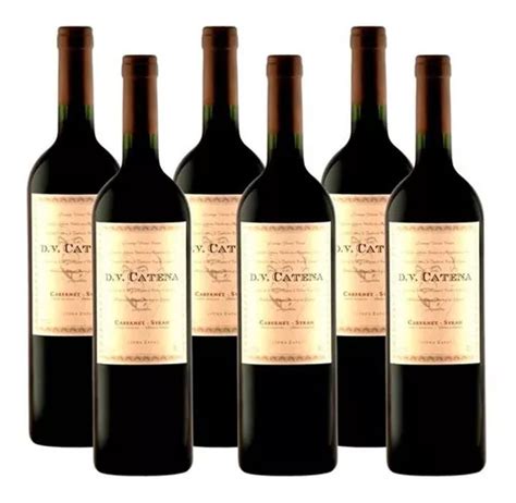 Vino Dv Catena Cabernet Syrah Ml Caja X U Env O Gratis