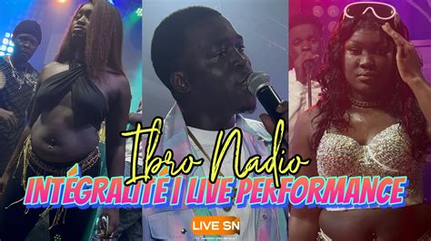 Int Gralit Ibro Nadio Live Performance Bango Youtube