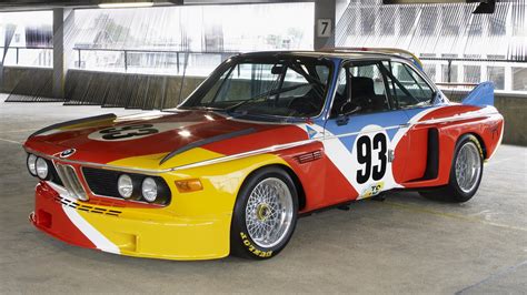 1975 BMW 3 0 CSL Art Car by Alexander Calder Papéis de Parede e