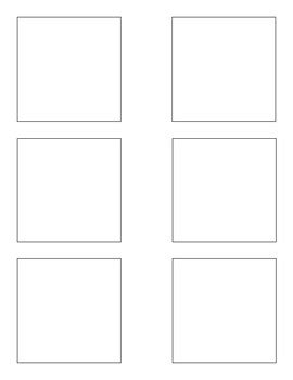 3x3 Post It Notes Print Template By Teaching The Lowcountry TPT