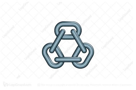 3D Chain Logo