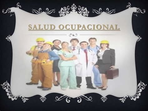 Salud Ocupacional Ppt