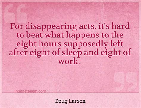 For disappearing acts, it's hard to beat what happens... #1