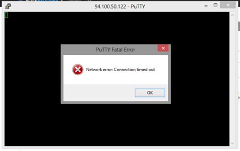 Network Error Connection Refused Putty что делать Windows 10