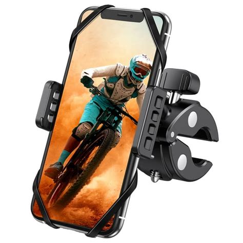 WeGuard Bike& Motorcycle Phone Mount - Universal Bike Handlebar Cell ...